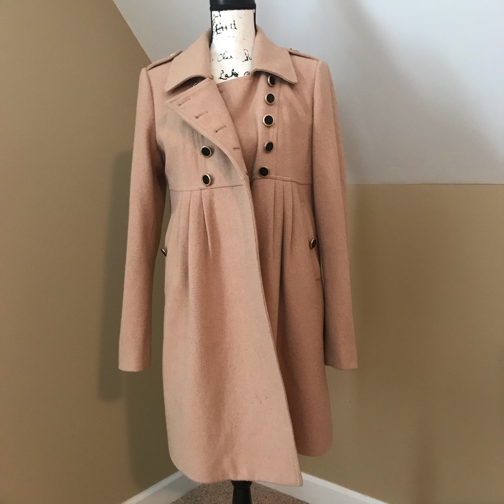 MOMO Maternity Wool Trench Coat